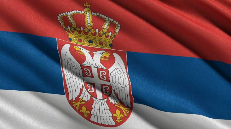 "Братья навек": сербские фанаты поддержали Россию - видео