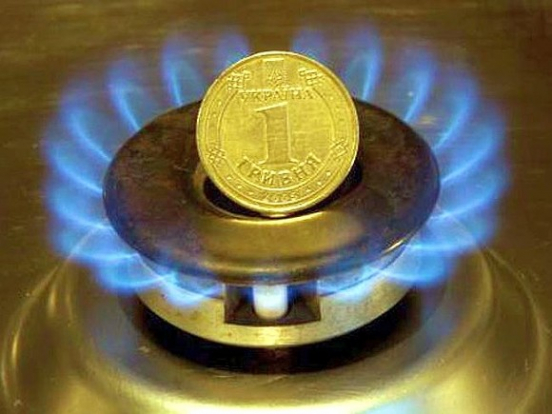 Цена импортного газа на Украине взлетела за год вчетверо
