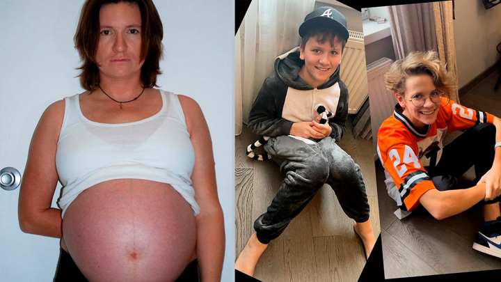 Диана Арбенина показала большой живот времен беременности