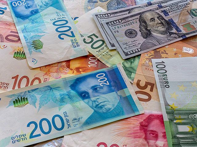 Итоги валютных торгов в Израиле: Курс доллара снизился, курс евро возрос