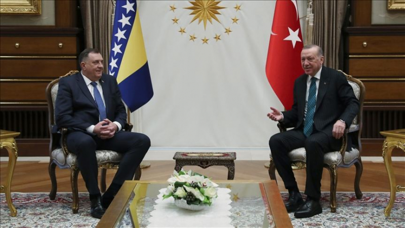 Президент Турции принял Милорада Додика