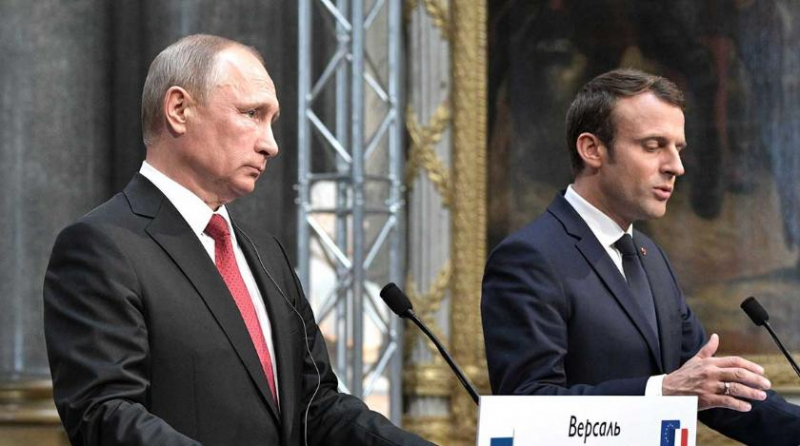 "Слуга Макрон": французы взбесились после разговора их лидера с Путиным 
